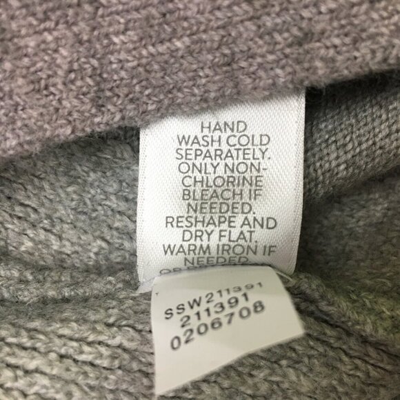 J. Jill Pure Women's Purple Gray Ombre Cardigan Sweater Open Front Small - Picture 7 of 9